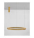 Elowen Integrated LED Pendant Ceiling Light Brushed Gold Triac Dimmable LED 77W 3326lm 3000K-3