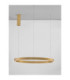 Elowen Integrated LED Pendant Ceiling Light Brushed Gold Triac Dimmable LED 77W 3326lm 3000K-4