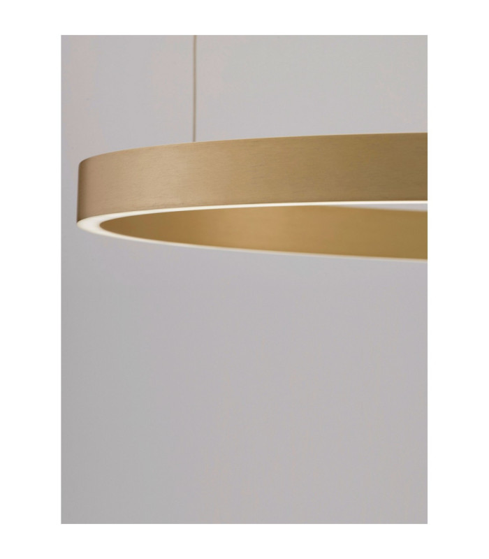 Elowen Integrated LED Pendant Ceiling Light Brushed Gold Triac Dimmable LED 77W 3326lm 3000K-6