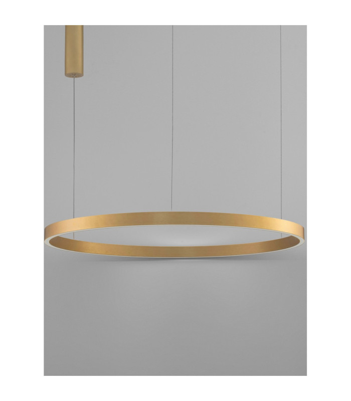 Elowen Integrated LED Pendant Ceiling Light Brushed Gold Triac Dimmable LED 106W 4899lm 3000K-3