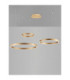 Elowen Integrated LED Pendant Ceiling Light Brushed Gold Triac Dimmable LED 181W 8891lm 3000K-4