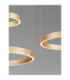 Elowen Integrated LED Pendant Ceiling Light Brushed Gold Triac Dimmable LED 181W 8891lm 3000K-6