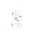 Elowen Integrated LED Pendant Ceiling Light Brushed Gold Triac Dimmable LED 181W 8891lm 3000K-9