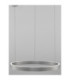 Elowen Integrated LED Pendant Ceiling Light Brushed Silver Triac Dimmable LED 60W 2552lm 3000K-4