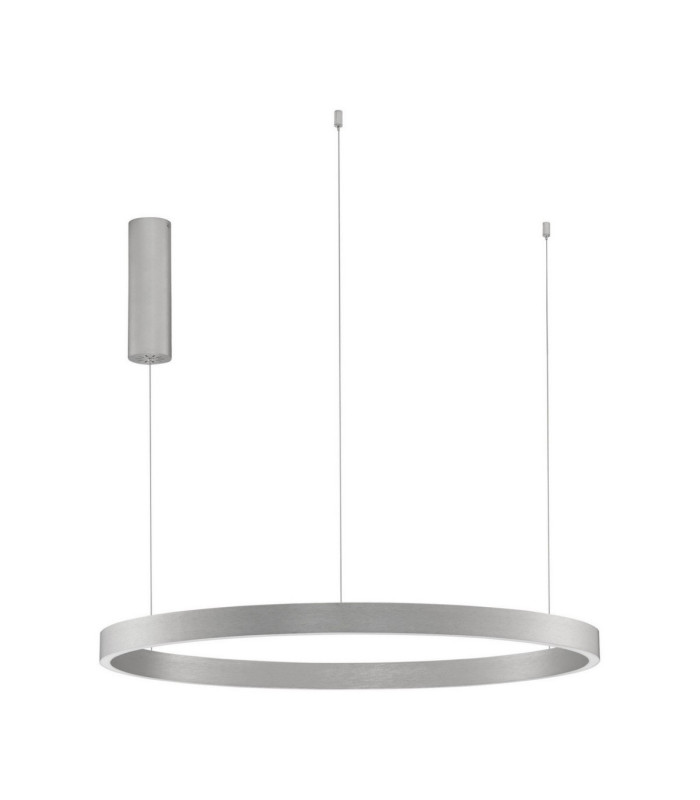 Elowen Integrated LED Pendant Ceiling Light Brushed Silver Triac Dimmable LED 77W 3326lm 3000K-1