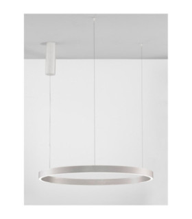 Elowen Integrated LED Pendant Ceiling Light Brushed Silver Triac Dimmable LED 77W 3326lm 3000K-2