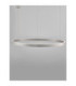 Elowen Integrated LED Pendant Ceiling Light Brushed Silver Triac Dimmable LED 106W 4899lm 3000K-6