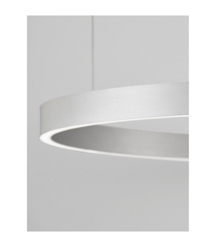 Elowen Integrated LED Pendant Ceiling Light Brushed Silver Triac Dimmable LED 106W 4899lm 3000K-7