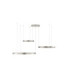 Elowen Integrated LED Pendant Ceiling Light Brushed Silver Triac Dimmable LED 181W 8899lm 3000K-3