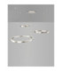Elowen Integrated LED Pendant Ceiling Light Brushed Silver Triac Dimmable LED 181W 8899lm 3000K-6
