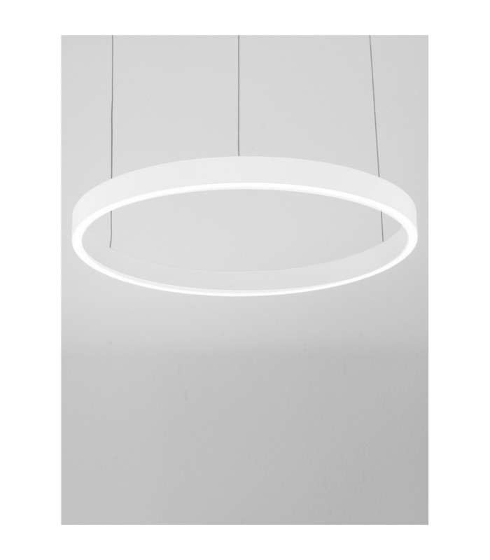 Elowen Integrated LED Pendant Ceiling Light Sandy White Triac Dimmable LED 60W 2552lm 3000K-4