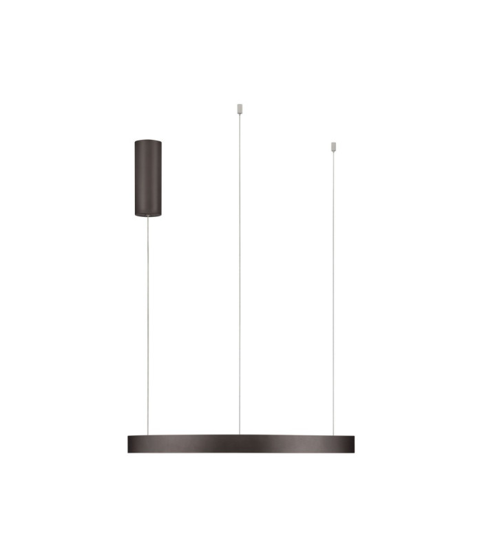 Elowen Integrated LED Pendant Ceiling Light Brushed Brown Coffee Triac Dimmable LED 60W 2552lm 3000K-3