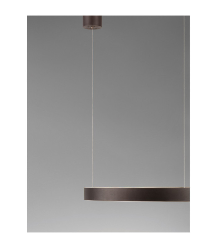 Elowen Integrated LED Pendant Ceiling Light Brushed Brown Coffee Triac Dimmable LED 60W 2552lm 3000K-5