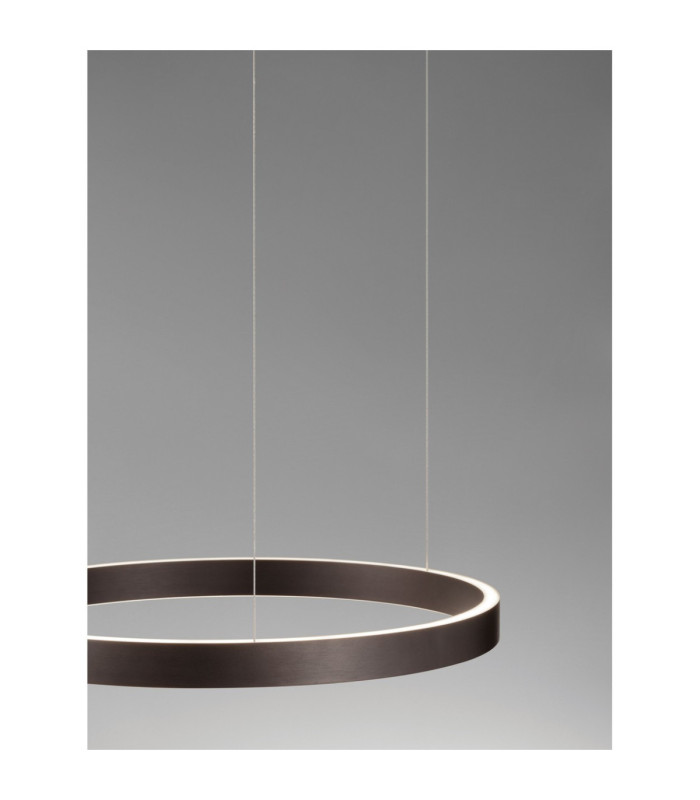 Elowen Integrated LED Pendant Ceiling Light Brushed Brown Coffee Triac Dimmable LED 60W 2552lm 3000K-6
