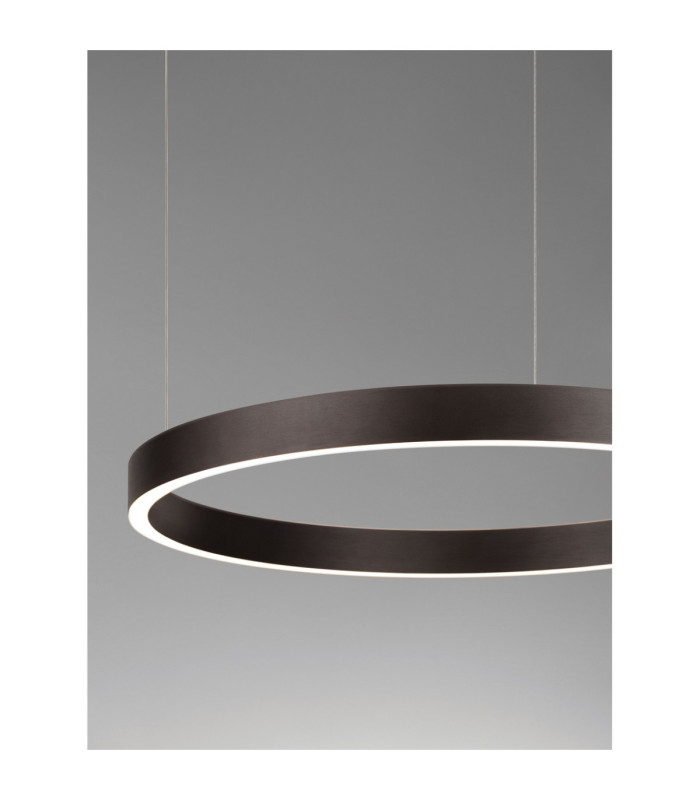 Elowen Integrated LED Pendant Ceiling Light Brushed Brown Coffee Triac Dimmable LED 60W 2552lm 3000K-8