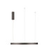 Elowen Integrated LED Pendant Ceiling Light Brushed Brown Coffee Triac Dimmable LED 77W 3326lm 3000K-3