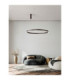 Elowen Integrated LED Pendant Ceiling Light Brushed Brown Coffee Triac Dimmable LED 106W 4899lm 3000K-2