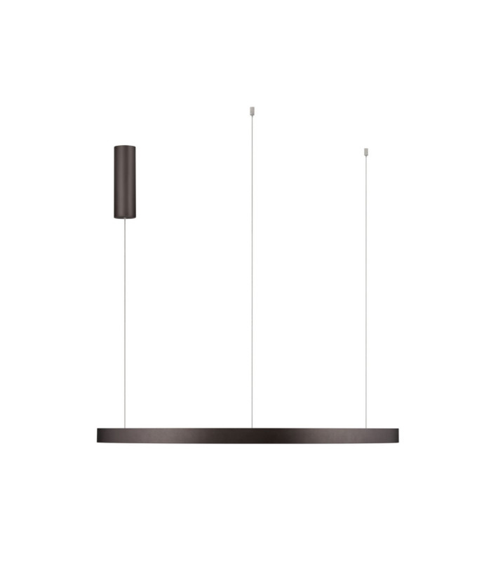 Elowen Integrated LED Pendant Ceiling Light Brushed Brown Coffee Triac Dimmable LED 106W 4899lm 3000K-3