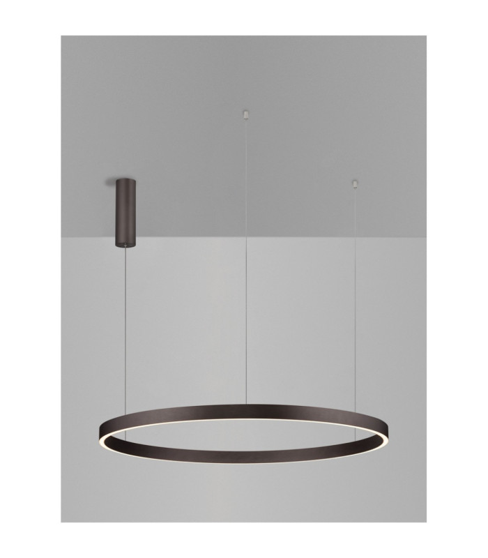 Elowen Integrated LED Pendant Ceiling Light Brushed Brown Coffee Triac Dimmable LED 106W 4899lm 3000K-5