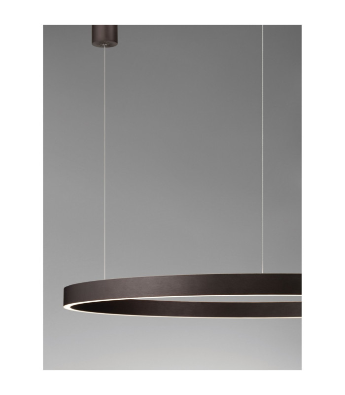 Elowen Integrated LED Pendant Ceiling Light Brushed Brown Coffee Triac Dimmable LED 106W 4899lm 3000K-6