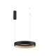Lumia Integrated LED Pendant Ceiling Light Sandy Black Champagne Gold Triac Dimmable LED 39W 1521lm 2700-3000-4000K CCT-1