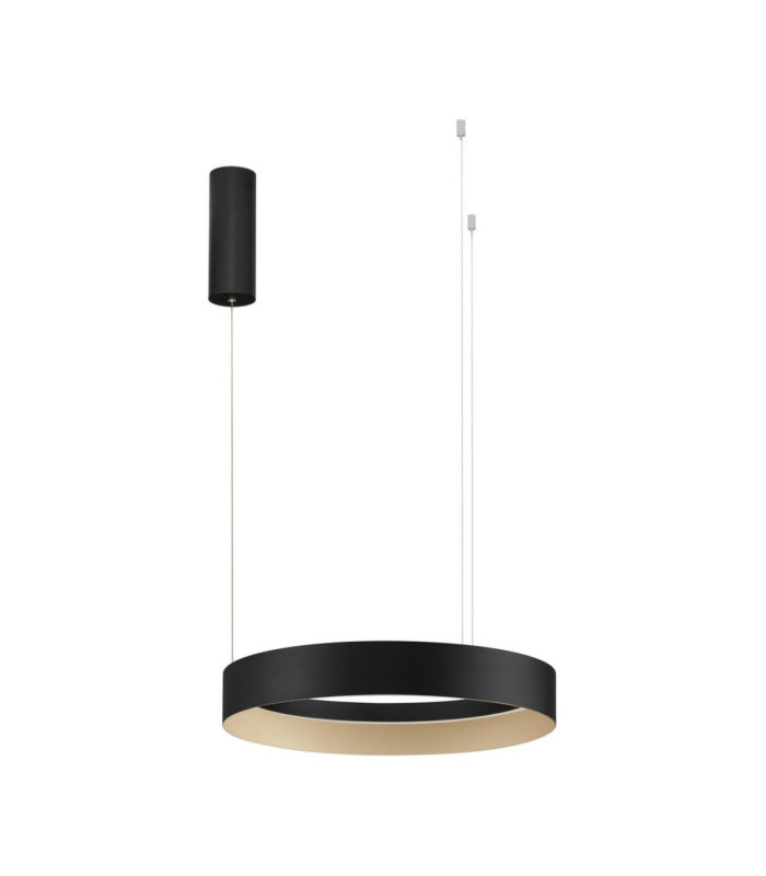 Lumia Integrated LED Pendant Ceiling Light Sandy Black Champagne Gold Triac Dimmable LED 39W 1521lm 2700-3000-4000K CCT-1