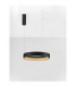 Lumia Integrated LED Pendant Ceiling Light Sandy Black Champagne Gold Triac Dimmable LED 39W 1521lm 2700-3000-4000K CCT-4