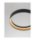 Lumia Integrated LED Pendant Ceiling Light Sandy Black Champagne Gold Triac Dimmable LED 39W 1521lm 2700-3000-4000K CCT-6