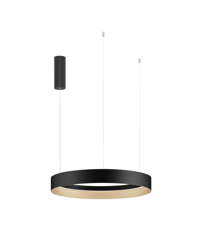Lumia Integrated LED Pendant Ceiling Light Sandy Black Champagne Gold Triac Dimmable LED 48W 2101lm 2700-3000-4000K CCT-1