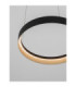 Lumia Integrated LED Pendant Ceiling Light Sandy Black Champagne Gold Triac Dimmable LED 48W 2101lm 2700-3000-4000K CCT-6