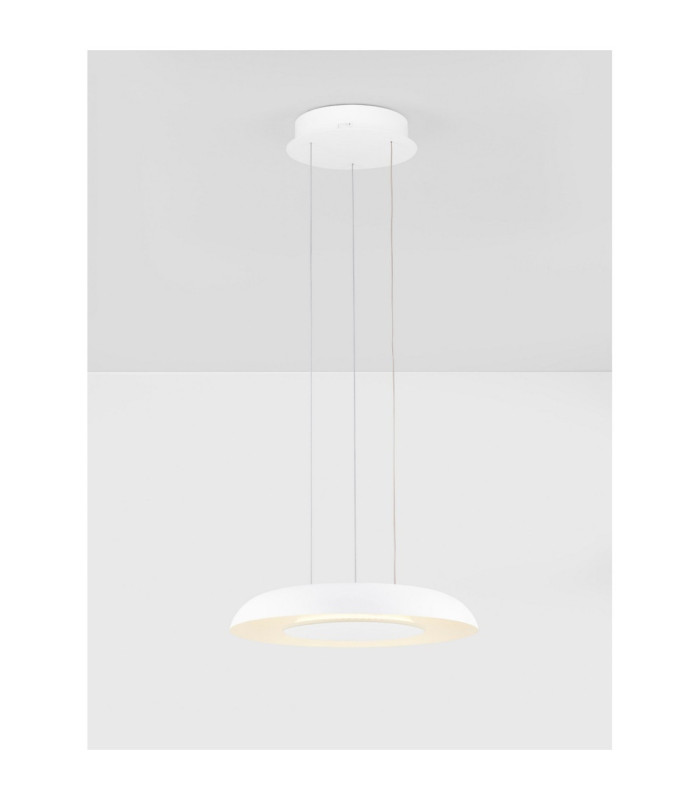 Epos Dome Pendant Ceiling Light Sandy White Triac Dimmable LED 24W 1208lm 2700-3000-4000K CCT-4