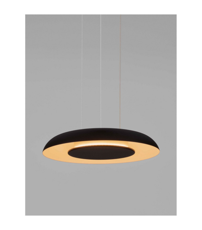 Epos Dome Pendant Ceiling Light Sandy Black White Triac Dimmable LED 24W 1208lm 2700-3000-4000K CCT-5