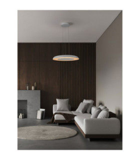 Epos Dome Pendant Ceiling Light Sandy White Triac Dimmable LED 38W 2100lm 2700-3000-4000K CCT-2