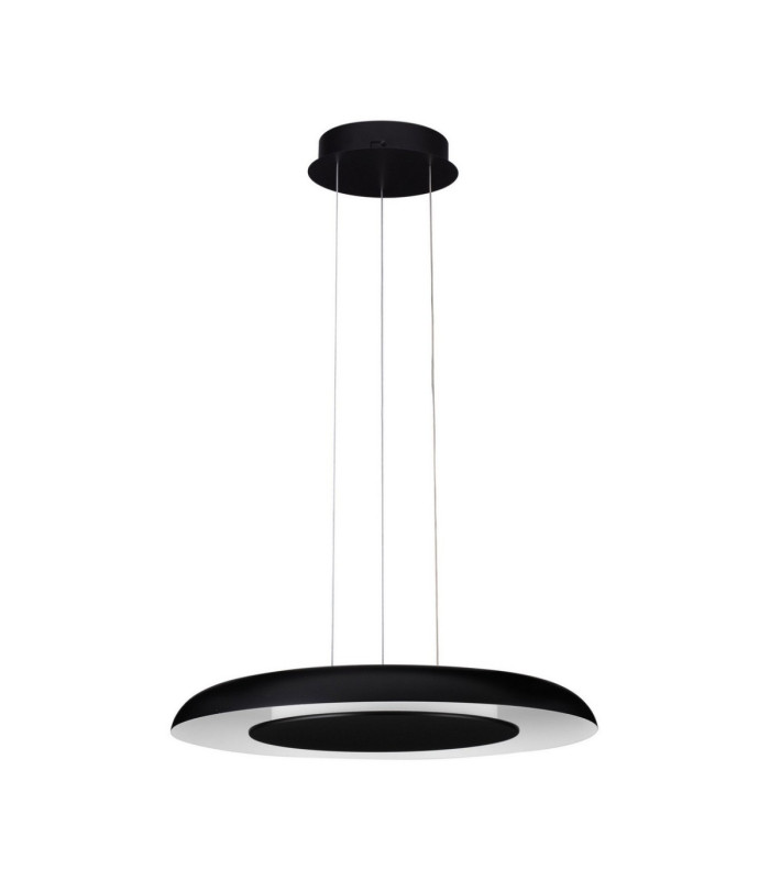 Epos Dome Pendant Ceiling Light Sandy Black White Triac Dimmable LED 38W 2100lm 2700-3000-4000K CCT-1