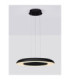 Epos Dome Pendant Ceiling Light Sandy Black White Triac Dimmable LED 38W 2100lm 2700-3000-4000K CCT-4