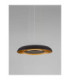 Epos Dome Pendant Ceiling Light Sandy Black Brushed Gold Triac Dimmable LED 24W 1208lm 2700-3000-4000K CCT-5