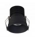 LED Recessed Tiltable Downlight, Black, 40 deg. Beam Angle, 780lm, 4000K, IP20, DRIVER NOT INC. - 6