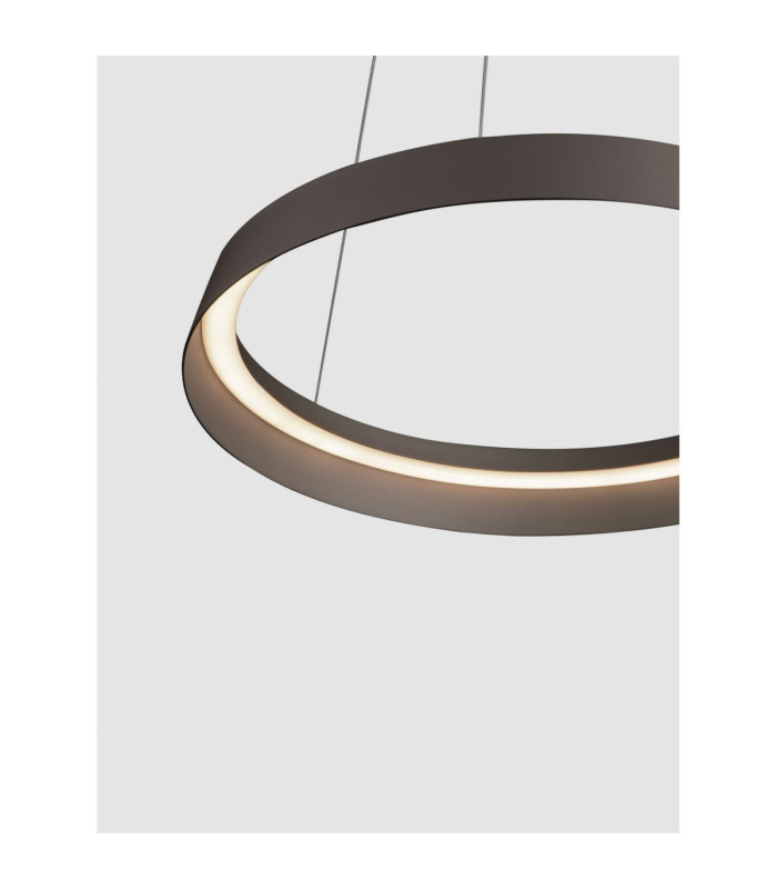 Ormi Integrated LED Pendant Ceiling Light Champagne Brown Triac Dimmable LED 38W 2564lm 2700-3000K CCT-2