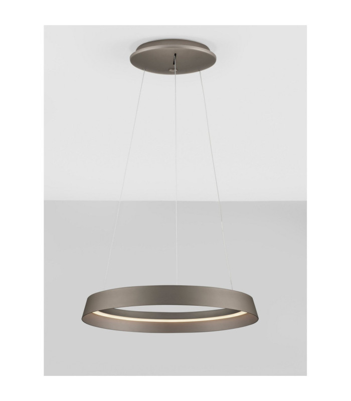 Ormi Integrated LED Pendant Ceiling Light Champagne Brown Triac Dimmable LED 38W 2564lm 2700-3000K CCT-4