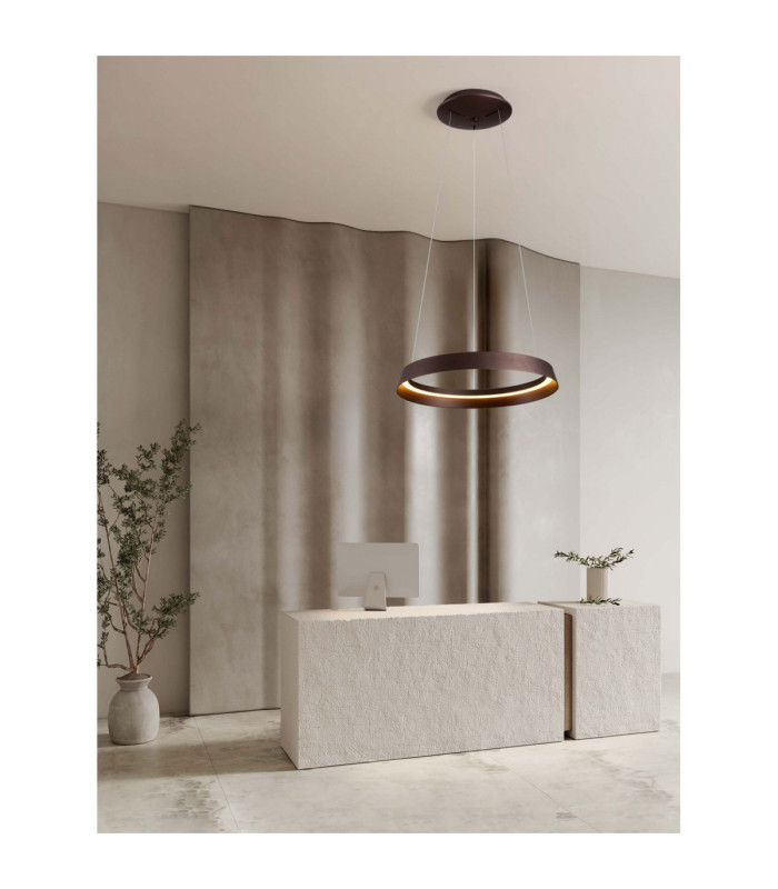 Ormi Integrated LED Pendant Ceiling Light Brushed Coffee Triac Dimmable LED 38W 2564lm 2700-3000-4000K CCT-2