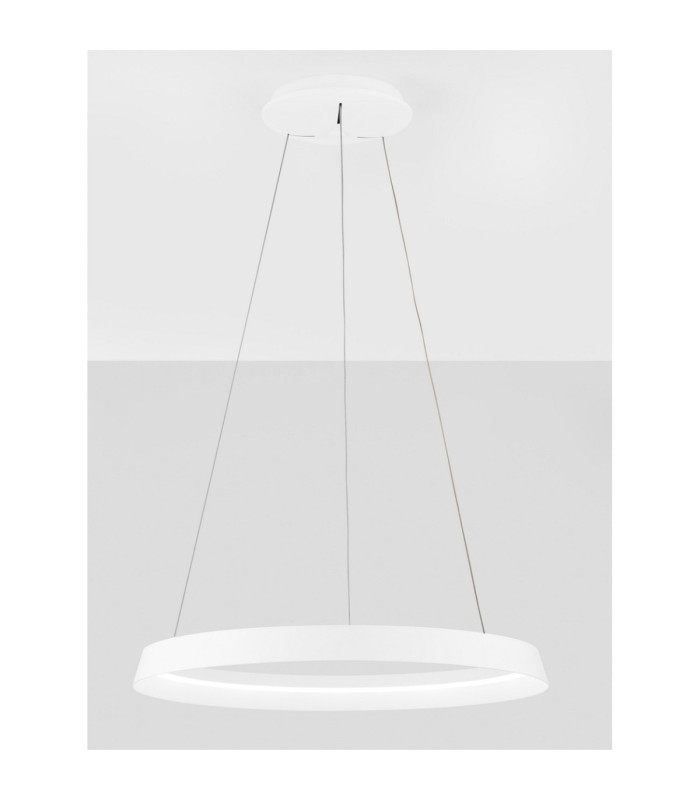 Ormi Integrated LED Pendant Ceiling Light Sandy White Triac Dimmable LED 52W 3717lm 2700-3000K CCT-3