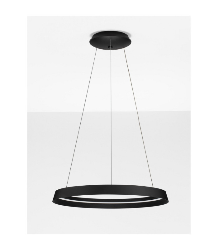 Ormi Integrated LED Pendant Ceiling Light Sandy Black Triac Dimmable LED 52W 3717lm 2700-3000K CCT-3