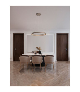 Ormi Integrated LED Pendant Ceiling Light Champagne Brown Triac Dimmable LED 52W 3717lm 2700-3000K CCT-2