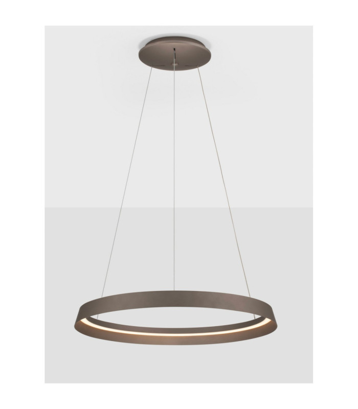 Ormi Integrated LED Pendant Ceiling Light Champagne Brown Triac Dimmable LED 52W 3717lm 2700-3000K CCT-4