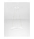 Ovia Integrated LED Pendant Ceiling Light Sandy White Triac Dimmable LED 48W 1841lm 2700-3000-4000K CCT-3