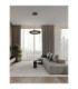 Ovia Integrated LED Pendant Ceiling Light Sandy Black Triac Dimmable LED 48W 1841lm 2700-3000-4000K CCT-2