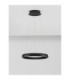 Ovia Integrated LED Pendant Ceiling Light Sandy Black Triac Dimmable LED 48W 1841lm 2700-3000-4000K CCT-3