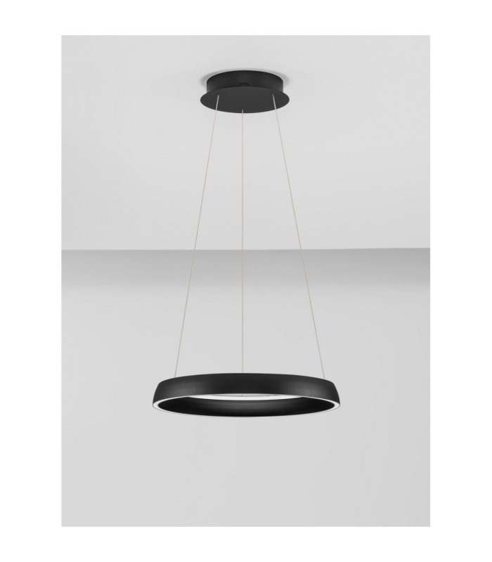 Ovia Integrated LED Pendant Ceiling Light Sandy Black Triac Dimmable LED 48W 1841lm 2700-3000-4000K CCT-3