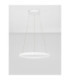 Ovia Integrated LED Pendant Ceiling Light Sandy White Triac Dimmable LED 61W 2453lm 2700-3000-4000K CCT-3