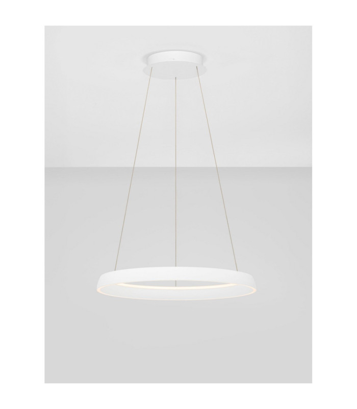 Ovia Integrated LED Pendant Ceiling Light Sandy White Triac Dimmable LED 61W 2453lm 2700-3000-4000K CCT-4